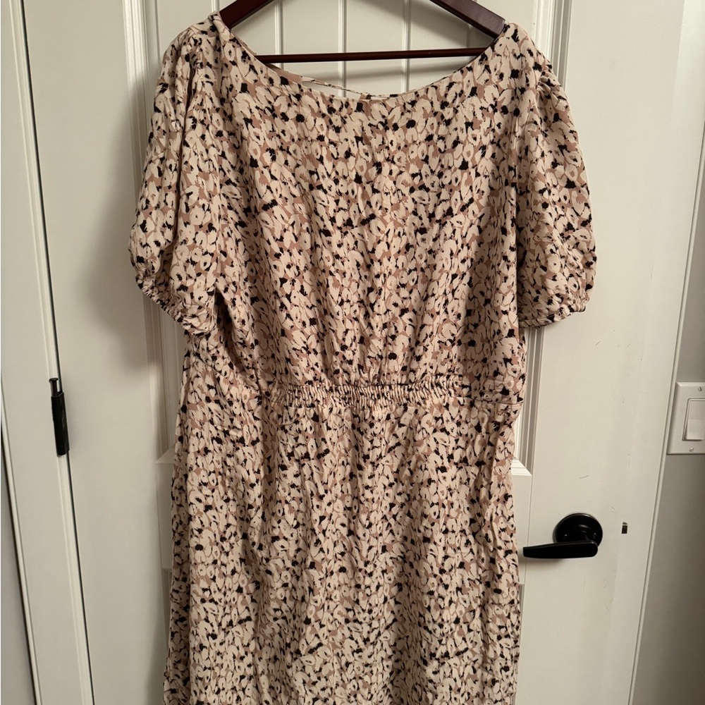Print design dress size 18 by Monsoon